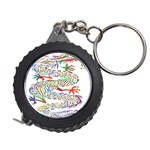 Dragon Asian Mythical Colorful Measuring Tape Front