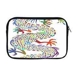 Dragon Asian Mythical Colorful Apple Macbook Pro 17  Zipper Case by Simbadda