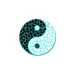 Yin Yang Eastern Asian Philosophy Golf Ball Marker by Simbadda