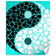 Yin Yang Eastern Asian Philosophy Canvas 11  X 14   by Simbadda