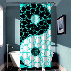 Yin Yang Eastern Asian Philosophy Shower Curtain 36  X 72  (stall)  by Simbadda