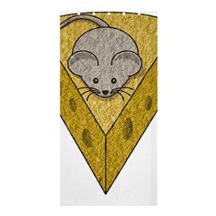 Cheese Rat Mouse Mice Food Cheesy Shower Curtain 36  X 72  (stall)  by Simbadda