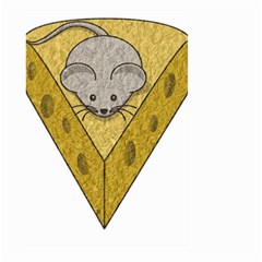 Cheese Rat Mouse Mice Food Cheesy Large Garden Flag (two Sides) by Simbadda