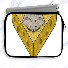 Cheese Rat Mouse Mice Food Cheesy Apple Ipad 2/3/4 Zipper Cases by Simbadda