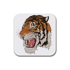 Tiger Tiger Png Lion Animal Rubber Coaster (square)  by Simbadda