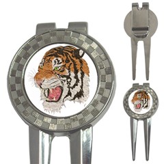 Tiger Tiger Png Lion Animal 3-in-1 Golf Divots by Simbadda