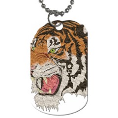 Tiger Tiger Png Lion Animal Dog Tag (one Side) by Simbadda