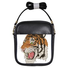 Tiger Tiger Png Lion Animal Girls Sling Bags by Simbadda