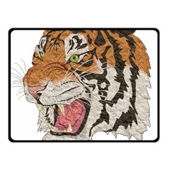 Tiger Tiger Png Lion Animal Fleece Blanket (small) by Simbadda