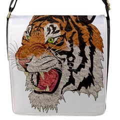 Tiger Tiger Png Lion Animal Flap Messenger Bag (s) by Simbadda