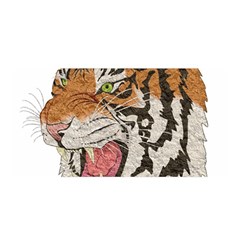 Tiger Tiger Png Lion Animal Satin Wrap by Simbadda