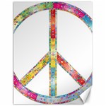 Flourish Decorative Peace Sign Canvas 18  x 24   17.8 x23.08  Canvas - 1