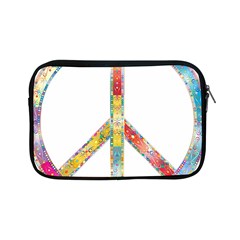 Flourish Decorative Peace Sign Apple Ipad Mini Zipper Cases by Simbadda