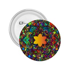 Mandala Floral Flower Abstract 2 25  Buttons by Simbadda