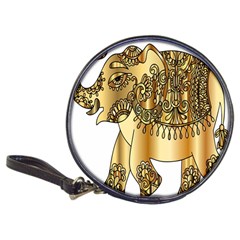 Gold Elephant Pachyderm Classic 20-cd Wallets by Simbadda