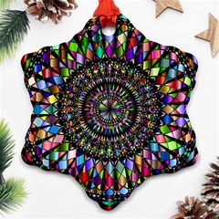 Mandala Decorative Ornamental Ornament (snowflake) by Simbadda