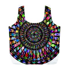 Mandala Decorative Ornamental Full Print Recycle Bags (l)  by Simbadda