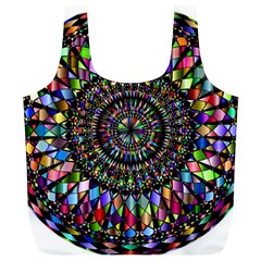 Mandala Decorative Ornamental Full Print Recycle Bags (l)  by Simbadda