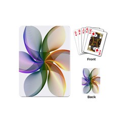 Abstract Geometric Line Art Playing Cards (mini)  by Simbadda