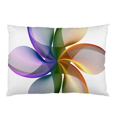 Abstract Geometric Line Art Pillow Case (two Sides) by Simbadda