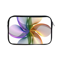 Abstract Geometric Line Art Apple Macbook Pro 13  Zipper Case by Simbadda