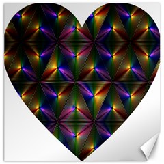 Heart Love Passion Abstract Art Canvas 20  X 20   by Simbadda