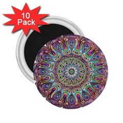 Mandala Decorative Ornamental 2 25  Magnets (10 Pack)  by Simbadda