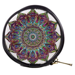 Mandala Decorative Ornamental Mini Makeup Bags by Simbadda