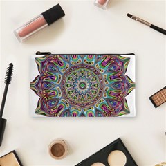 Mandala Decorative Ornamental Cosmetic Bag (small)  by Simbadda