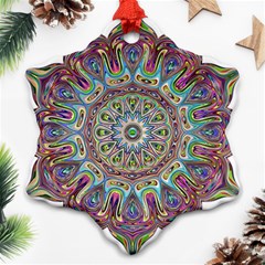 Mandala Decorative Ornamental Ornament (snowflake) by Simbadda