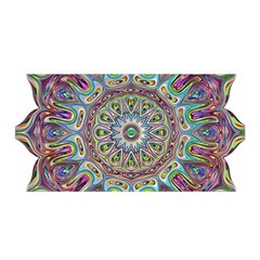 Mandala Decorative Ornamental Satin Wrap by Simbadda