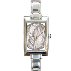 Abstract Geometric Line Art Rectangle Italian Charm Watch by Simbadda