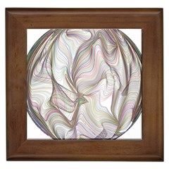 Abstract Geometric Line Art Framed Tiles by Simbadda