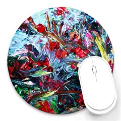 Eden Garden 5 Round Mousepads by bestdesignintheworld