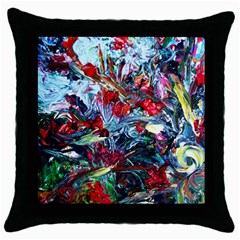 Eden Garden 5 Throw Pillow Case (black) by bestdesignintheworld