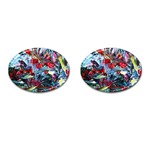 Eden Garden 5 Cufflinks (Oval) Front(Pair)