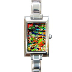 Width Rectangle Italian Charm Watch