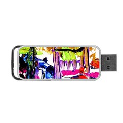 Walk With A Dog 1/1 Portable Usb Flash (one Side) by bestdesignintheworld