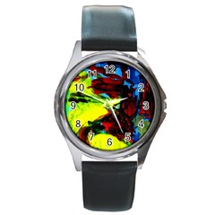 Perfect Night  For Samurai 1 Round Metal Watch by bestdesignintheworld