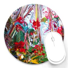 Eden Garden 2 Round Mousepads by bestdesignintheworld