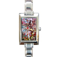 Eden Garden 1 Rectangle Italian Charm Watch by bestdesignintheworld