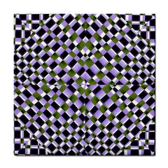 Hypnotic Geometric Pattern Tile Coasters by dflcprints