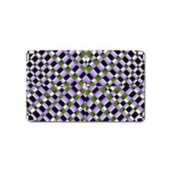 Hypnotic Geometric Pattern Magnet (name Card) by dflcprints