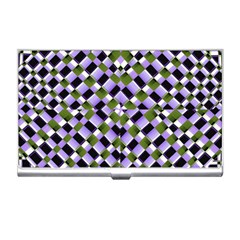 Hypnotic Geometric Pattern Business Card Holders by dflcprints