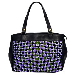 Hypnotic Geometric Pattern Office Handbags by dflcprints