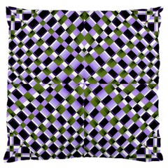 Hypnotic Geometric Pattern Large Cushion Case (one Side) by dflcprints