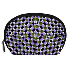 Hypnotic Geometric Pattern Accessory Pouches (large)  by dflcprints