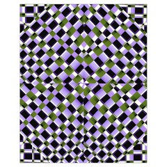 Hypnotic Geometric Pattern Drawstring Bag (small) by dflcprints