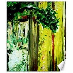 Old Tree And House With An Arch 8 Canvas 20  X 24   by bestdesignintheworld