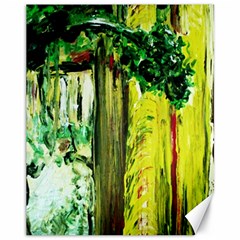 Old Tree And House With An Arch 8 Canvas 11  X 14   by bestdesignintheworld